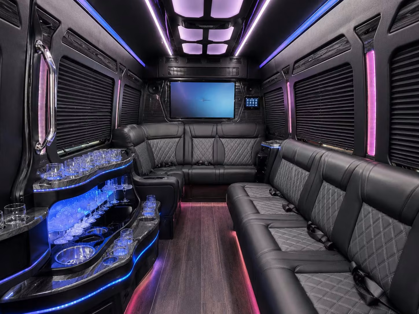 fan group transportation to atlanta falcons braves and hawks games