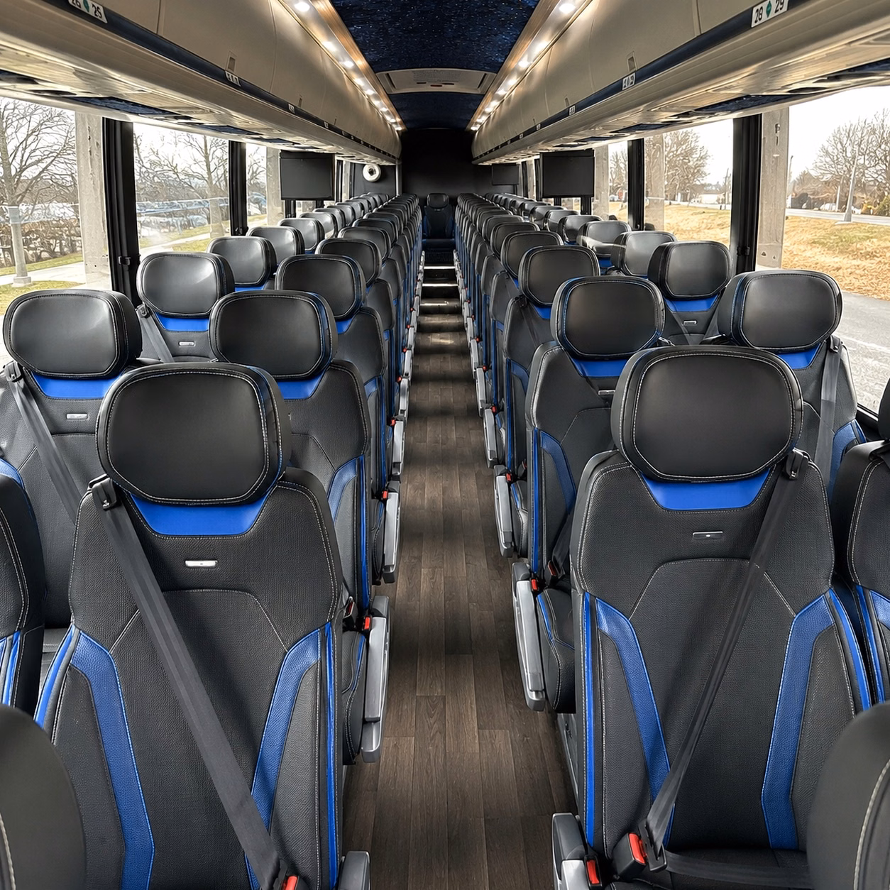 macon 56 passenger charter bus rental