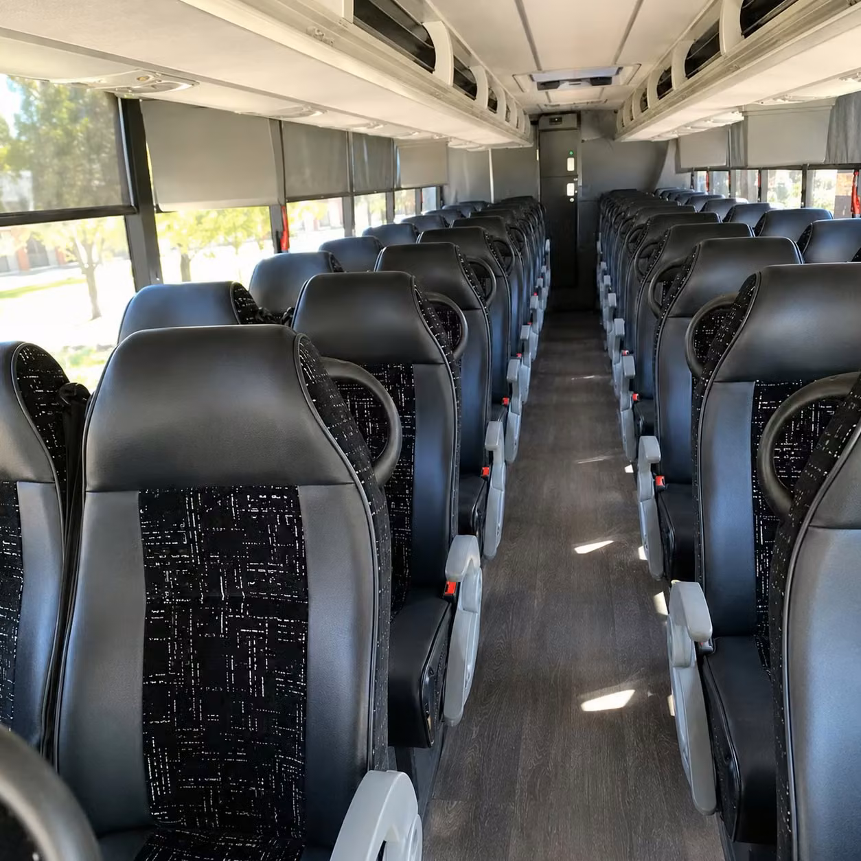 macon charter bus rental inside