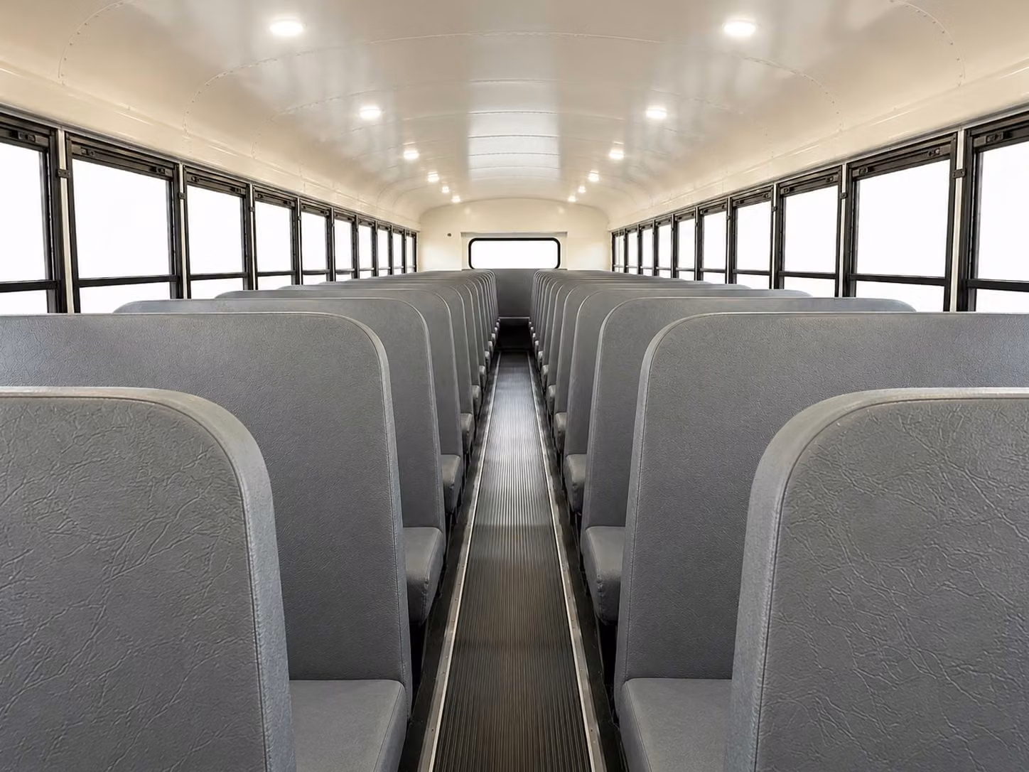 school bus interior