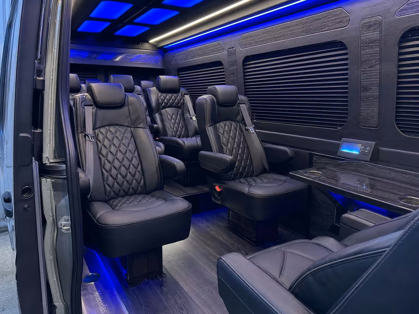 sprinter van transportation for groups and events across macon